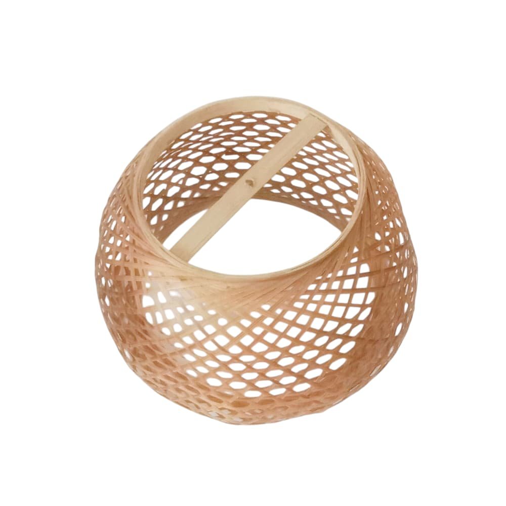 Bamboo Woven Lantern Lamp Shade for Home Decor thumbnail 2